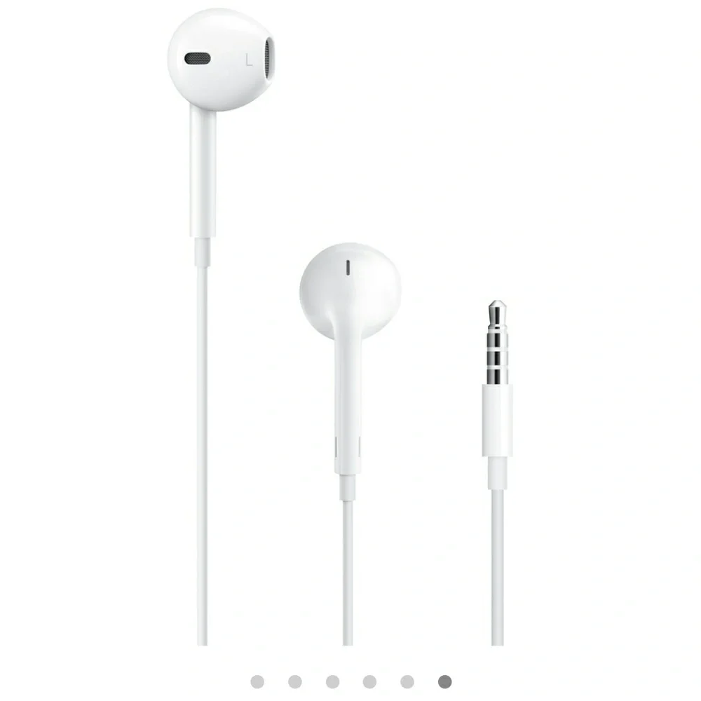Apple Earbuds Headphone Wired AUX input 3.5mm Jack